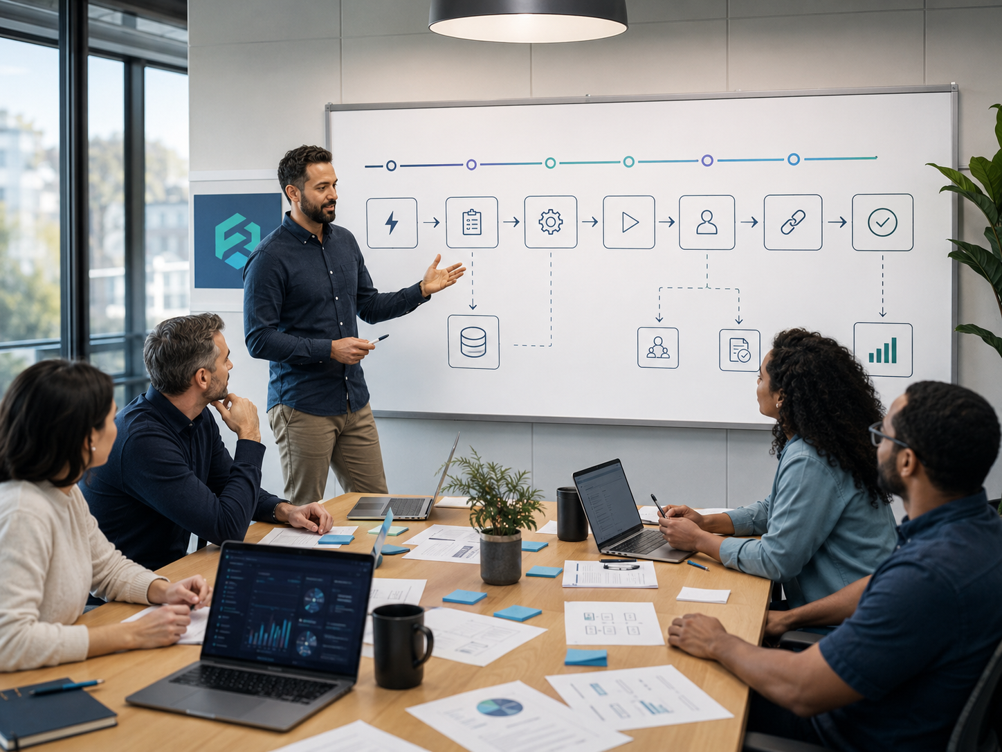 Workflow discovery workshop for business automation and system integration