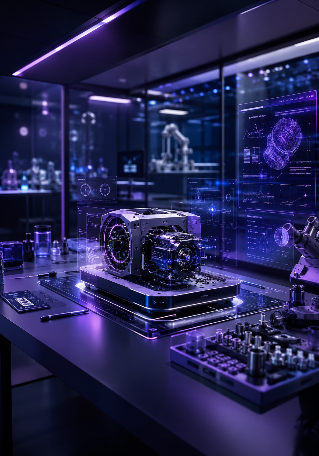 Research prototype and technical laboratory interface